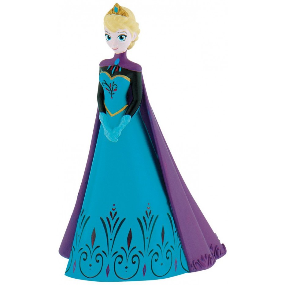 7092 figurine elsa avec cape reine des neiges disney