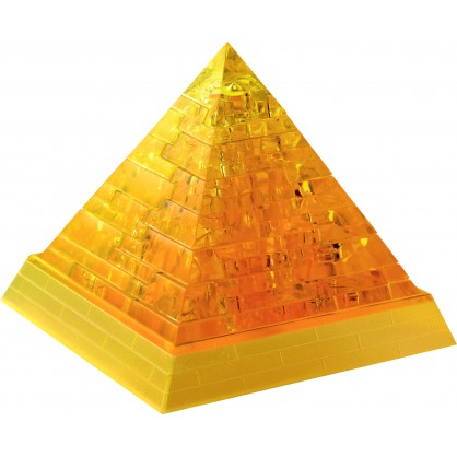 Pyramide en Or Crystal Puzzle 3D