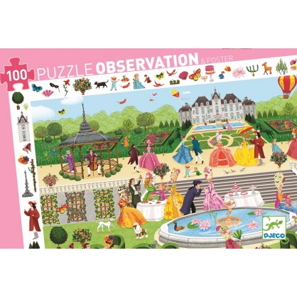 Puzzle Observation Garden Party 100 pieces