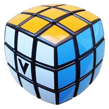 V Cube 3 Bombé 3x3 - Fond Noir