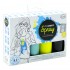 Stampo minos lettres minuscules - 26 tampons & 1 encreur geant