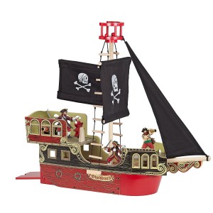 80402 Bateau Pirate + 3 figurines