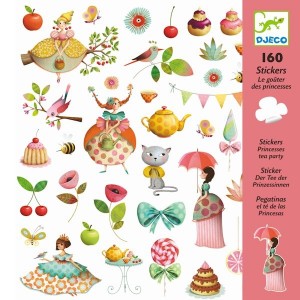 160 Stickers Le Gouter des Princesses