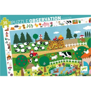 Puzzle Observation La Ferme - 35 pieces