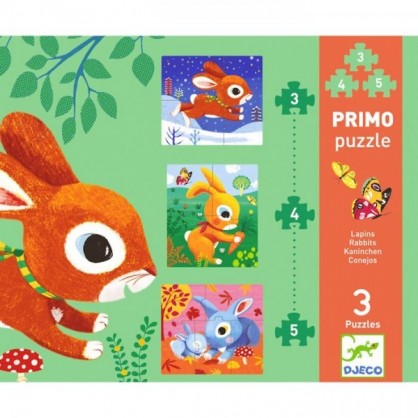 Primo Puzzle Lapins