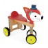 Porteur 3 roues little bikloon - rouge et blanc