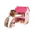 Maison de poupee en bois mademoiselle