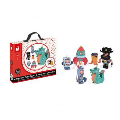 Figurines Paper Toys