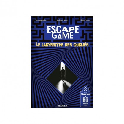 Livre Escape Game Le Labyrinthe des Oublies