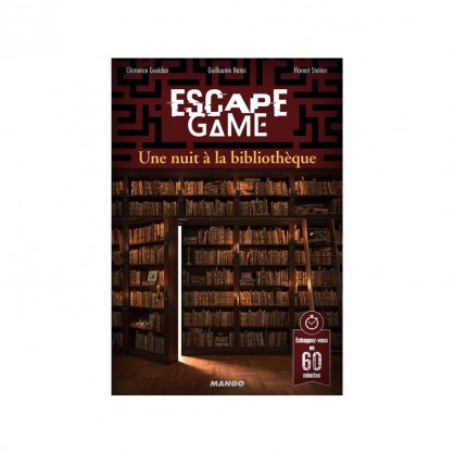 Livre Escape Game Une Nuit a la Bibliotheque