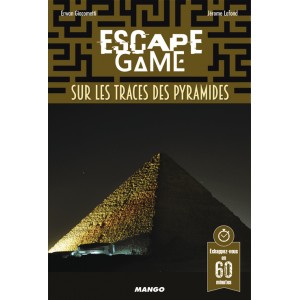 Livre Escape Game Sur les Traces des Pyramides