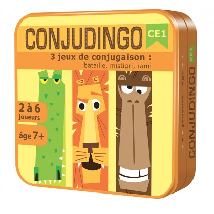 Conjudingo - 3 jeux de conjugaison ce1