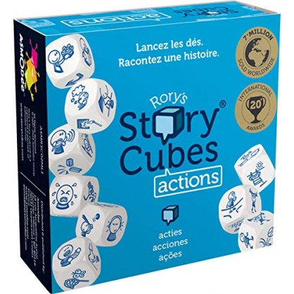 Story cubes rory's action bleu