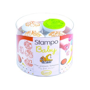 Tampons baby stamp - les engins camions