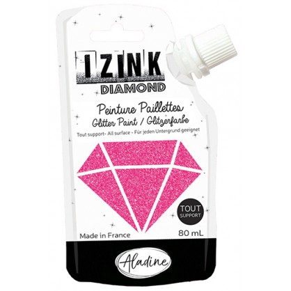 Peinture Izink Diamond Fushia