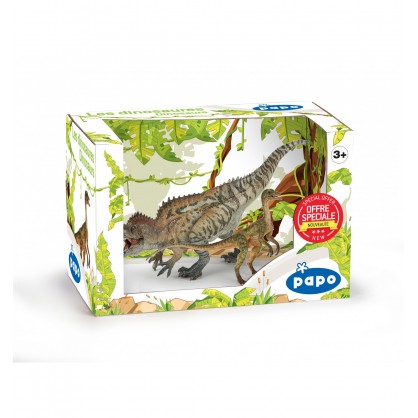 Coffret Dinosaures - Spinosaure et Ceratosaurus