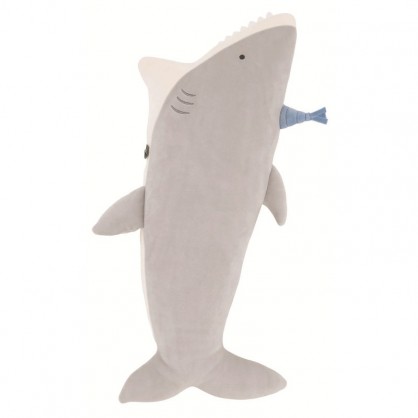 Peluche Kiba Le Requin - Taille M 43 cm