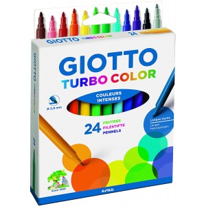 24 Feutres Turbo Color