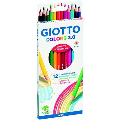 12 Crayons de Couleur Colors 3.0