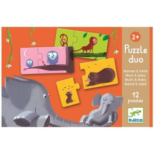 Puzzle duo maman et bebe 24 pcs
