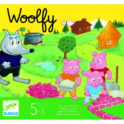 Woolfy et les trois petits cochons