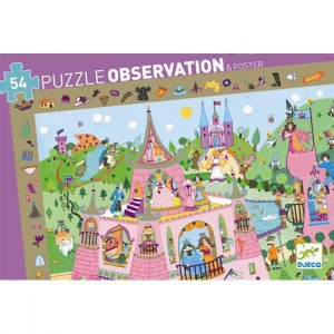 Puzzle observation princesses - 54 pieces