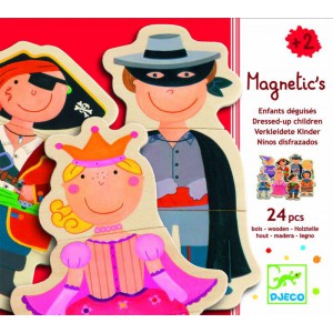 Magnetic's enfants deguises - 24 pieces