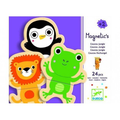 Magnetic's coucou les animaux 24 pcs