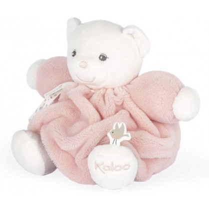 Doudou plat carre lapin aqua 20 cm - collection plume