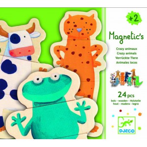 Magnetic's Crazy Animaux - 24 pieces