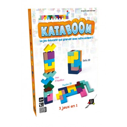 Kataboom 3d & le cube houdini