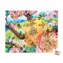 Puzzle carte de france magnetique 94 pieces