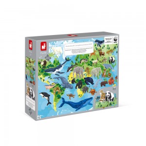 Puzzle Educatif Les Especes Prioritaires 350 pcs