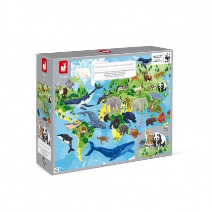 Puzzle Educatif Les Especes Prioritaires 350 pcs