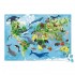 Puzzle carte de france magnetique 94 pieces