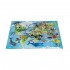 Puzzle carte de france magnetique 94 pieces