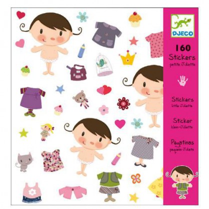 160 stickers theme petite juliette