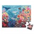 4 puzzles recto verso - mer et ocean