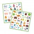 160 stickers theme des animaux