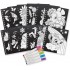 Carnet Creatif Velours a Motif Magique