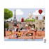 Valise Puzzle Geant Carte du Monde - 300 pieces