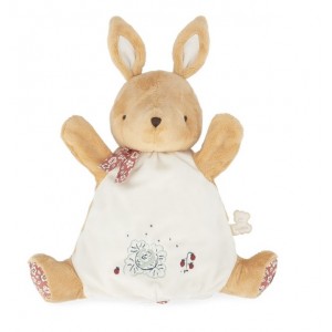 Doudou plat marionnette anon regliss - collection les amis