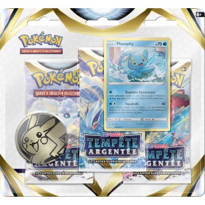 Pokemon EB12 Pack 3 boosters Tempete Argentee