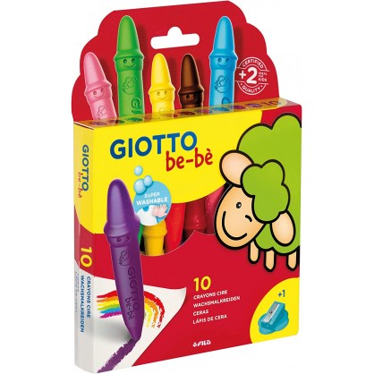 Etui 12 crayons de couleur - GIOTTO BE-BÈ - Stikets