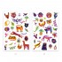 160 stickers theme chevaux