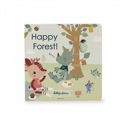 Livre tactile et sonore Happy Forest