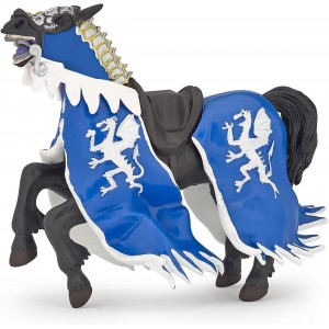 39389 cheval au dragon bleu