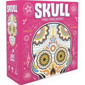 Skull silver - skull & roses the bikers' game