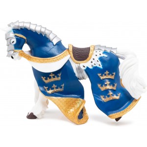 39952 Cheval du Roi Arthur Bleu