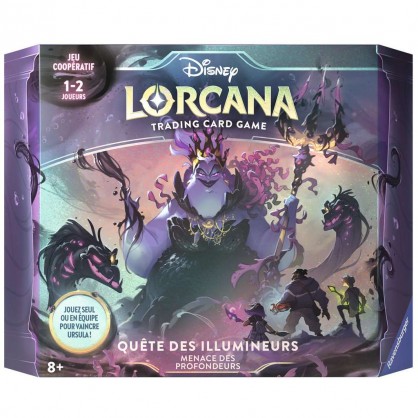 Disney Lorcana TCG Coffret Quete des Illumineurs Menace des Profondeurs